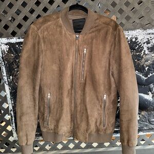 All Saints Brown Jacket with Black Label